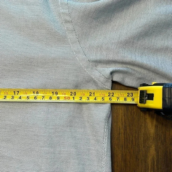 Ermenegildo Zegna Micro Diamond Print Button Down 42 / 16.5 - Picture 6 of 7